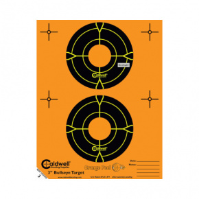 Caldwell Orange Peel Bulls Eye 3" (pack 15 Blatt)