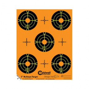 Caldwell Orange Peel Bulls Eye 2" (pack 10 Blatt)