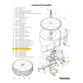 Dillon 8 x 1 1/4" Funnel Screw