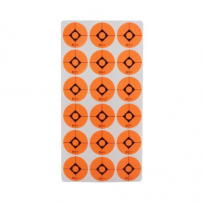 Caldwell 1" Orange Shooting Spots, 12 sheets