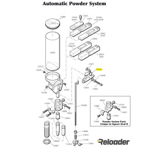 Dillon SL900 Powder Measure Assembly Assembled Lock Link Assembly Dillon SL900 Powder Measure Assembly Assembled Lock Link Assembly