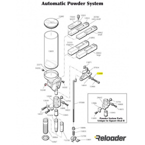 Dillon Automatic Powder System parts Bellcrank Bushing Dillon Automatic Powder System parts Bellcrank Bushing