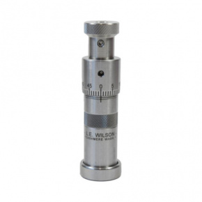 L.E. Wilson Stainless Steel Micrometer Top Setzmatrize Kal. 28 Nosler