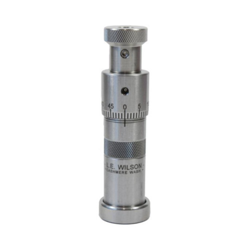 L.E. Wilson Stainless Steel Micrometer Top Setzmatrize Kal. 28 Nosler
