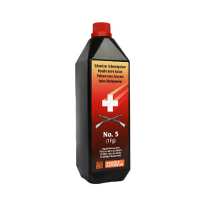 Schweizer Schwarzpulver No.5 (1000 g) Schweizer Schwarzpulver No.5 (1000 g)