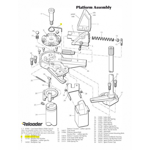 Dillon XL650 Platform Parts 650 Ejector Wire