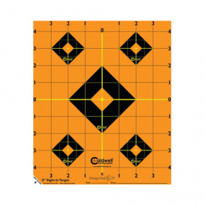 Caldwell Orange Peel Sight-In Target: 12" 100 sheets Caldwell Orange Peel Sight-In Target: 12" 100 sheets