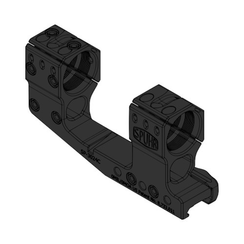 SPUHR Ausleger Zielfernrohrmontage 30 mm Picatinny 0 MOA Höhe 48 mm SPUHR Ausleger Zielfernrohrmontage 30 mm Picatinny 0 MOA Höhe 48 mm