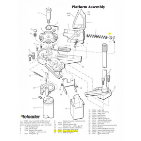 Dillon XL650 Platform Parts Insert Slide Spring Cap Dillon XL650 Platform Parts Insert Slide Spring Cap