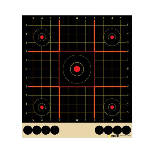 Self adhesive Reactive Sight-In Target Self adhesive Reactive Sight-In Target