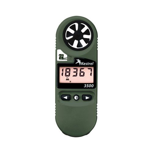 Weather Meter Kestrel 3500 Olive with Night Backlight