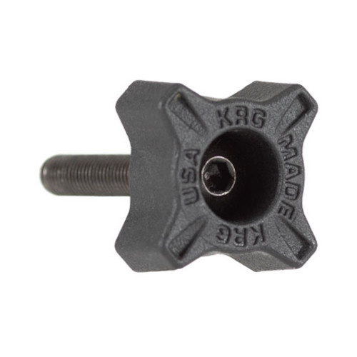 KRG Aluminium bearbeitete Rändelschraube