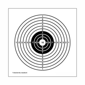 Airgun Target Standard 12/5