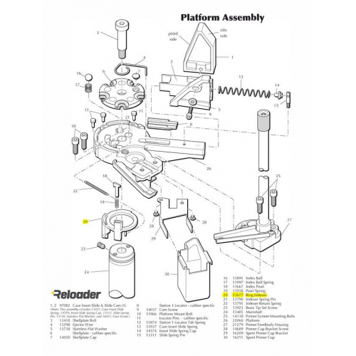 Dillon XL650 / SL900 Ring Indexer