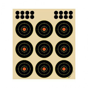 Self adhesive Reactive Target 3"