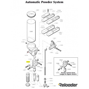 Dillon Automatic Powder System parts Body Collar Clamp Dillon Automatic Powder System parts Body Collar Clamp