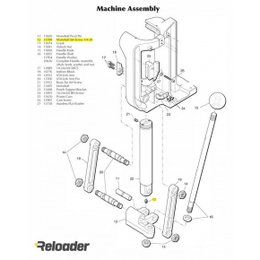 Dillon Mainshaft Set Screw 1/4-28 TPI